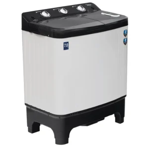 Midea 7 Kg Semi Automatic Top Load Washing Machine Black White MWMSA070PPG(KW) with IPX4 Protection & Thermal Protection | 2 Year Warranty Midea 7 Kg Semi Automatic Top Load Washing Machine Black White MWMSA070PPG(KW) with IPX4 Protection & Thermal Protection | 2 Year Warranty
