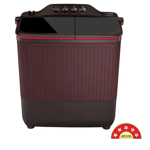 Lloyd 14 Kg Semi Automatic Washing Machine GLWS145EPHPC | 1350 RPM | Energy Saving | Plum Cola Lloyd 14 Kg Semi Automatic Washing Machine GLWS145EPHPC | 1350 RPM | Energy Saving | Plum Cola