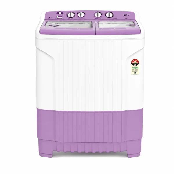 Godrej 8 Kg Semi Automatic Washing Machine WS EDGE 80 5.0 TB3 M LVDR Lavender | 5 Star Energy Efficient Washer Godrej 8 Kg Semi Automatic Washing Machine WS EDGE 80 5.0 TB3 M LVDR Lavender | 5 Star Energy Efficient Washer