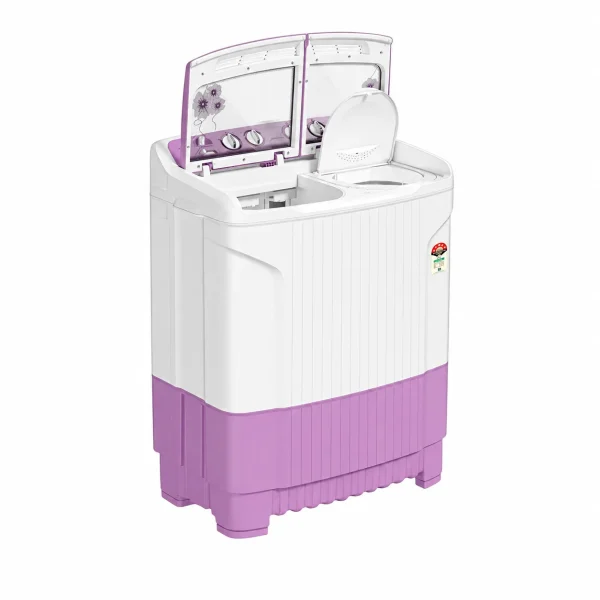 Godrej 8 Kg Semi Automatic Washing Machine WS EDGE 80 5.0 TB3 M LVDR Lavender | 5 Star Energy Efficient Washer Godrej 8 Kg Semi Automatic Washing Machine WS EDGE 80 5.0 TB3 M LVDR Lavender | 5 Star Energy Efficient Washer