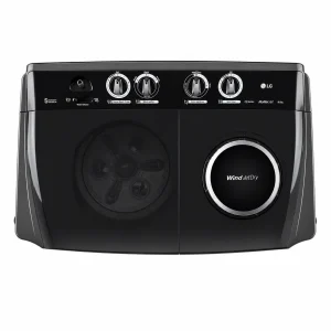 LG 11.5Kg Semi Automatic Washing Machine, Roller Jet Pulsator + Soak, Full Black, 5 Star LG 11.5Kg Semi Automatic Washing Machine, Roller Jet Pulsator + Soak, Full Black, 5 Star