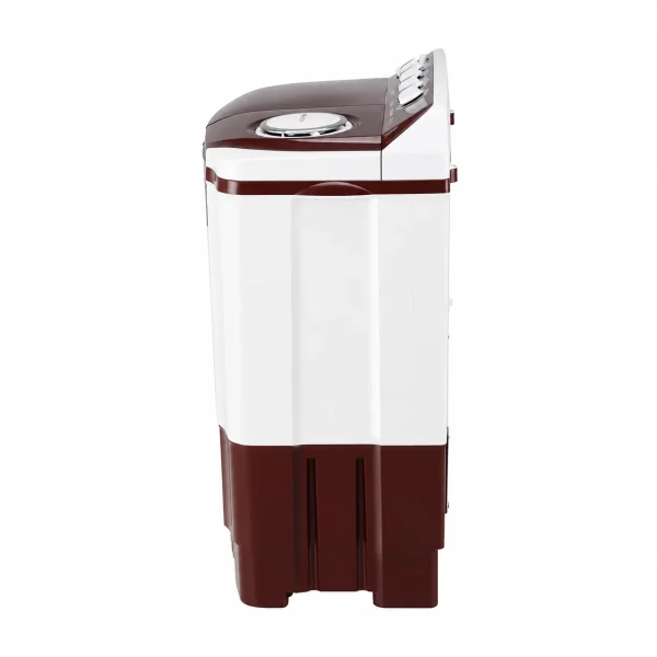LG 7.5 Kg Semi Automatic Washing Machine | Roller Jet Pulsator | Wind Jet Dry | 5 Star Energy Rating | Burgundy LG 7.5 Kg Semi Automatic Washing Machine | Roller Jet Pulsator | Wind Jet Dry | 5 Star Energy Rating | Burgundy