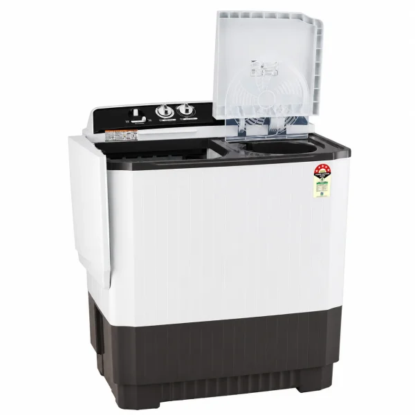 LG 10 Kg 5 Star Semi Automatic Top Load Washing Machine P1040RGAZ with Roller Jet Pulsator, Rat Away Feature & 1300 RPM Dark Gray 5 Year Motor Warranty LG 10 Kg 5 Star Semi Automatic Top Load Washing Machine P1040RGAZ with Roller Jet Pulsator, Rat Away Feature & 1300 RPM Dark Gray 5 Year Motor Warranty