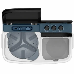 Bosch 9 Kg 5 Star Semi-Automatic Top Load Washing Machine WJP904P0IN with 1300 RPM Spin, 3 Wash Programs & Anti-Rust Body – Peacock Blue (2025 Model) Bosch 9 Kg 5 Star Semi-Automatic Top Load Washing Machine WJP904P0IN with 1300 RPM Spin, 3 Wash Programs & Anti-Rust Body – Peacock Blue (2025 Model)