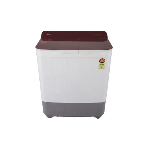 Haier 8 Kg Semi-Automatic Washing Machine With Toughened Glass (HTW80-178)