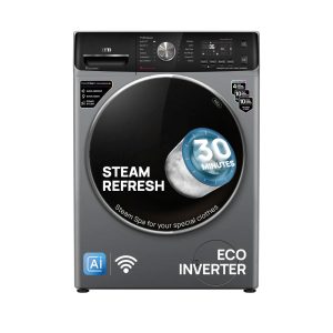 PRODUCT-9 IFB 7 kg 5 Star with Steam Refresh Program, 9 Swirl wash, Eco Inverter, Powered by AI with WiFi Fully Automatic Front Load with In-built Heater (SERENA OXN 7012 CMS)