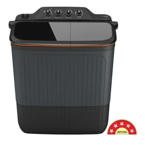 Lloyd 8 Kg Semi-Automatic Top Load Washing Machine GLWS805EXAVG | 1350 RPM, 5 Star, Powerful Wash