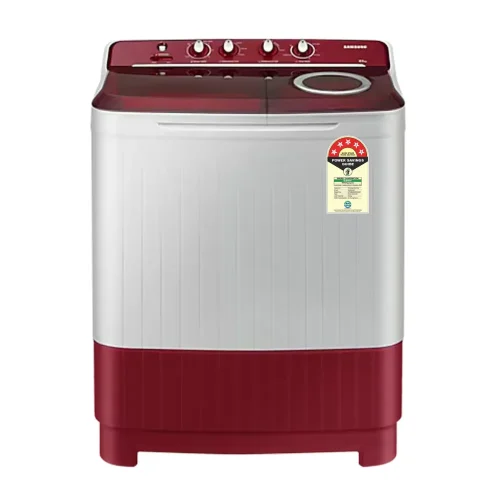 Samsung 8.5 Kg 5 Star Semi Automatic Washing Machine (WT85B4200RR, Light Gray) with Hexa Storm Pulsator, Dual Magic Filter, Air Turbo Drying & Rust-Proof Body Samsung 8.5 Kg 5 Star Semi Automatic Washing Machine (WT85B4200RR, Light Gray) with Hexa Storm Pulsator, Dual Magic Filter, Air Turbo Drying & Rust-Proof Body