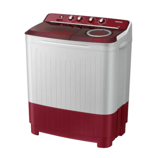 Samsung 8.5 Kg 5 Star Semi Automatic Washing Machine (WT85B4200RR, Light Gray) with Hexa Storm Pulsator, Dual Magic Filter, Air Turbo Drying & Rust-Proof Body Samsung 8.5 Kg 5 Star Semi Automatic Washing Machine (WT85B4200RR, Light Gray) with Hexa Storm Pulsator, Dual Magic Filter, Air Turbo Drying & Rust-Proof Body