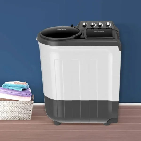 Whirlpool 7 Kg Semi Automatic Washing Machine ,Supersoak Technology (ACE 7.0 Sup Soak ,Grey 30299) 2024 Model Whirlpool 7 Kg Semi Automatic Washing Machine ,Supersoak Technology (ACE 7.0 Sup Soak ,Grey 30299) 2024 Model