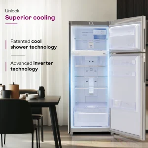 -original-imahkug7zxzynagh Godrej 244 L Frost Free Double Door 4 Star Convertible Refrigerator with 6-In-1 Convertible Freezer With 95%+ Food Surface Disinfection